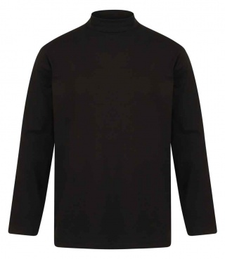 Henbury H020 Long Sleeve Roll Neck Top